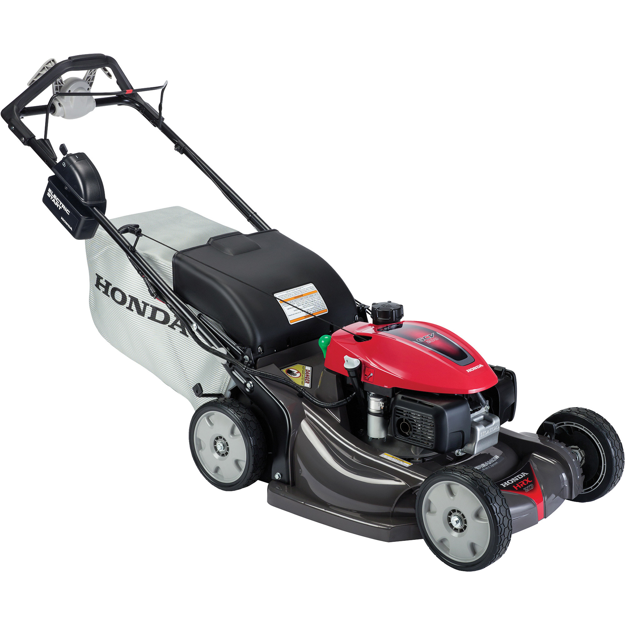 Honda HRX Hydro Self-Propelled Lawn Mower with Select Drive System and Electric Start, 201cc Honda GVC200 Engine, 21in. Deck, Model# HRX21K6VLA